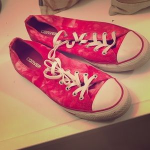Tie Dye Pink Converse